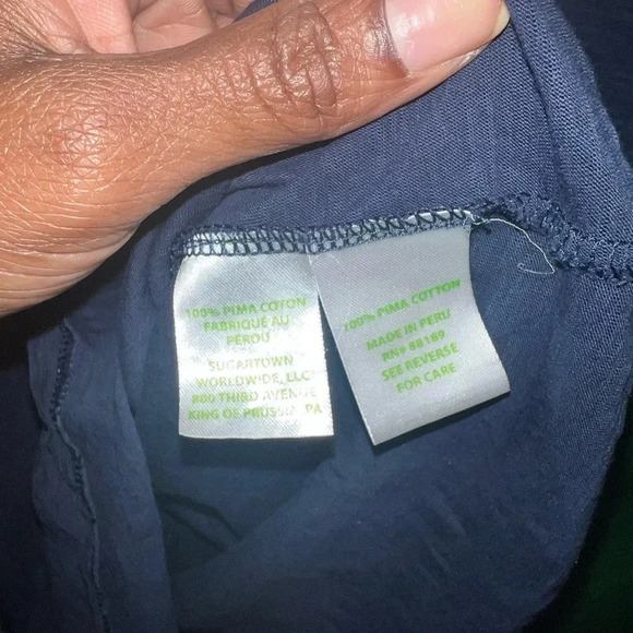 Lilly Pulitzer 100% Pima Cotton Top size Small- Used - Picture 4 of 6